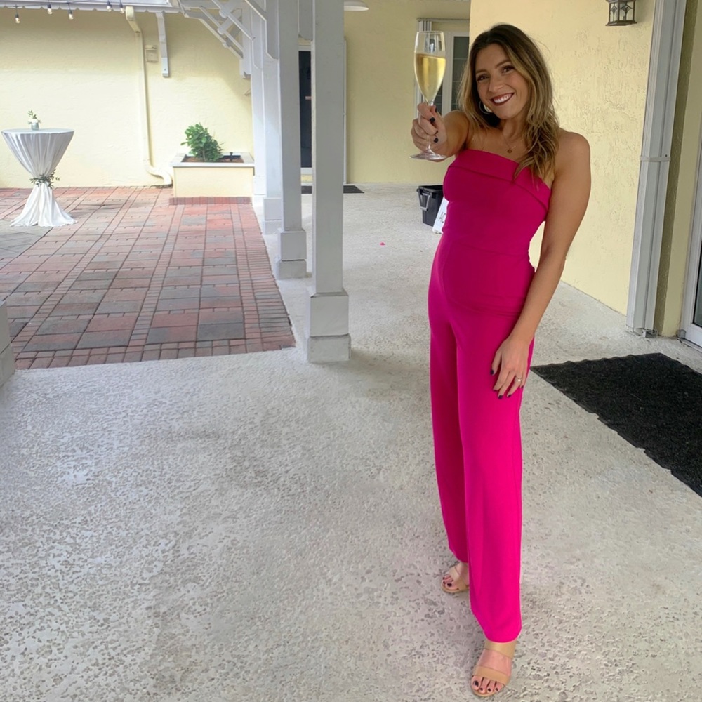 Hot Pink Pantsuit